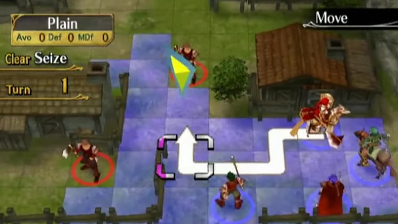 Fire Emblem Path of Radiance gameplay