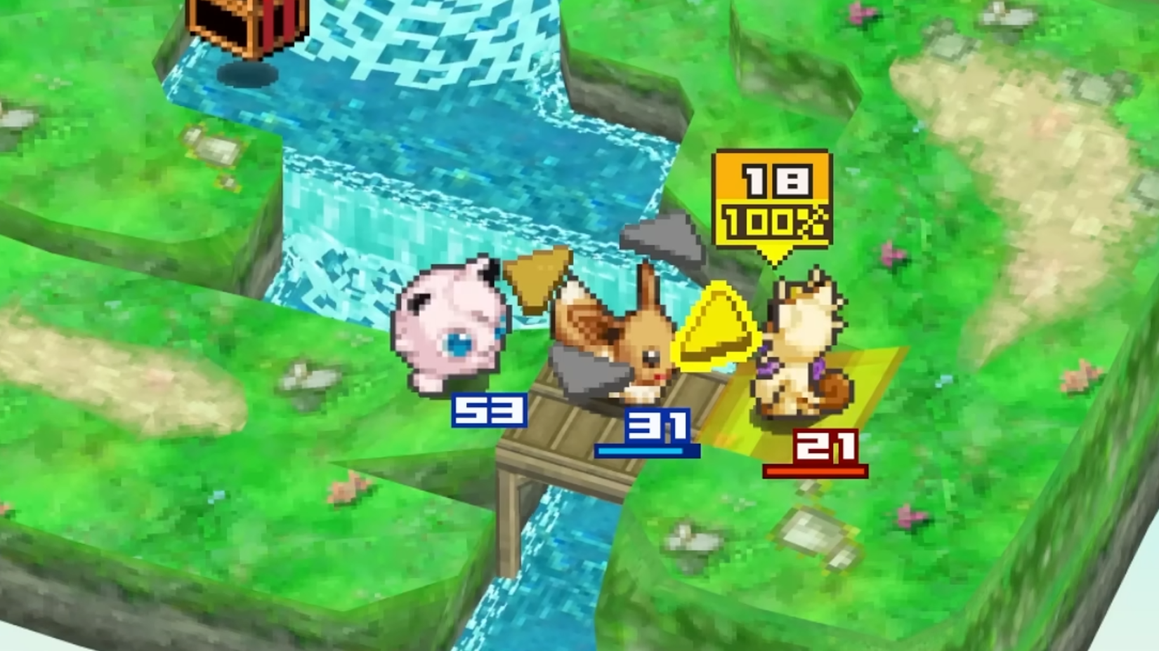 Pokemon Conquest gameplay