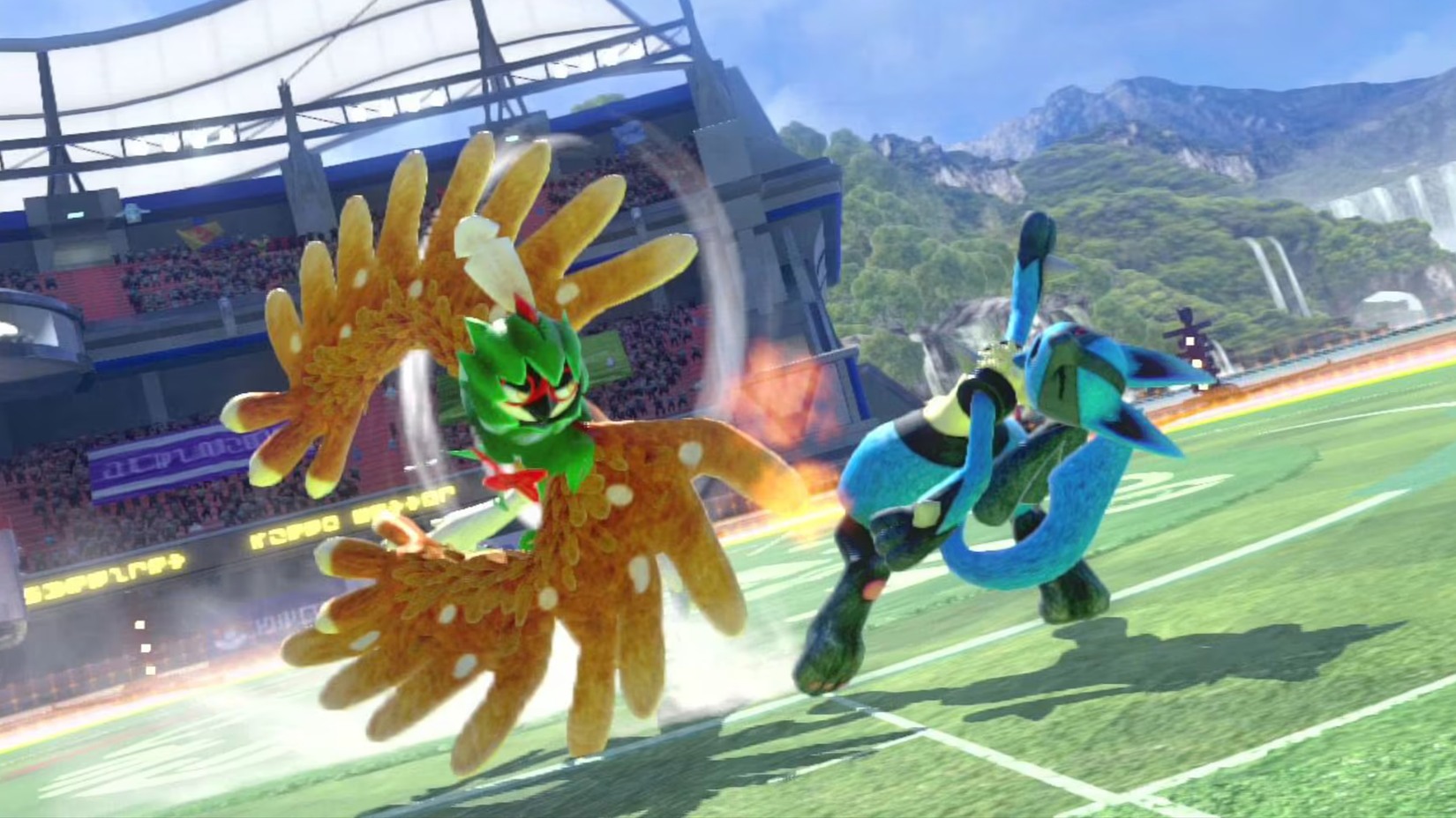 Pokken Tournament DX gameplay