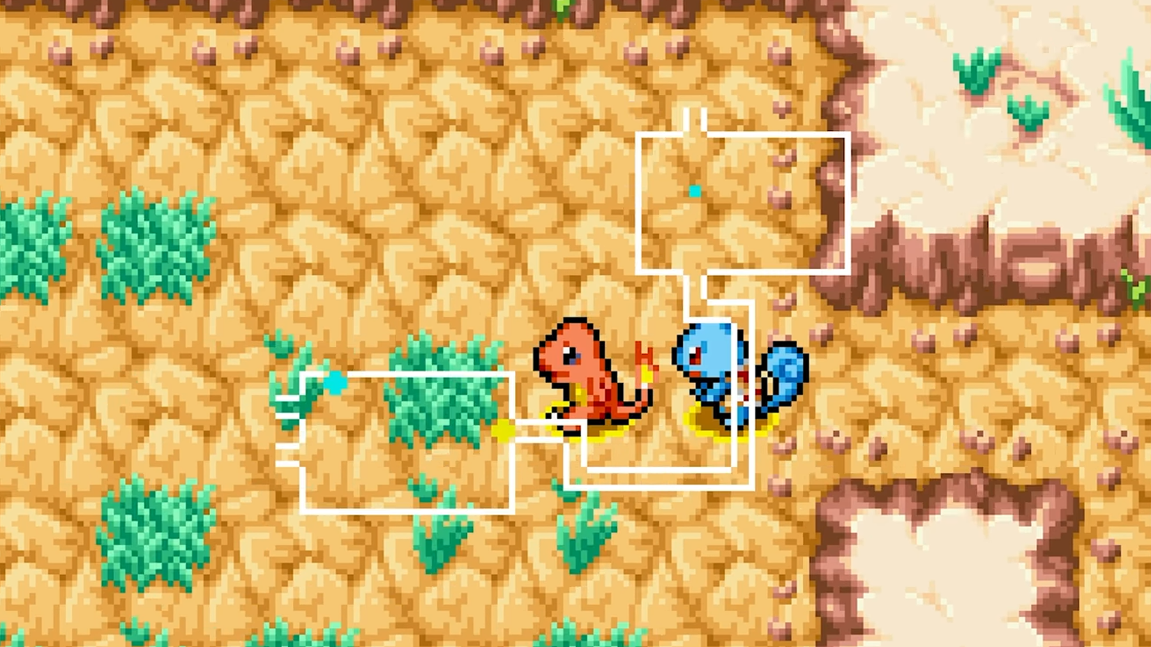 Pokemon Mystery Dungeon Red Rescue Team gameplay