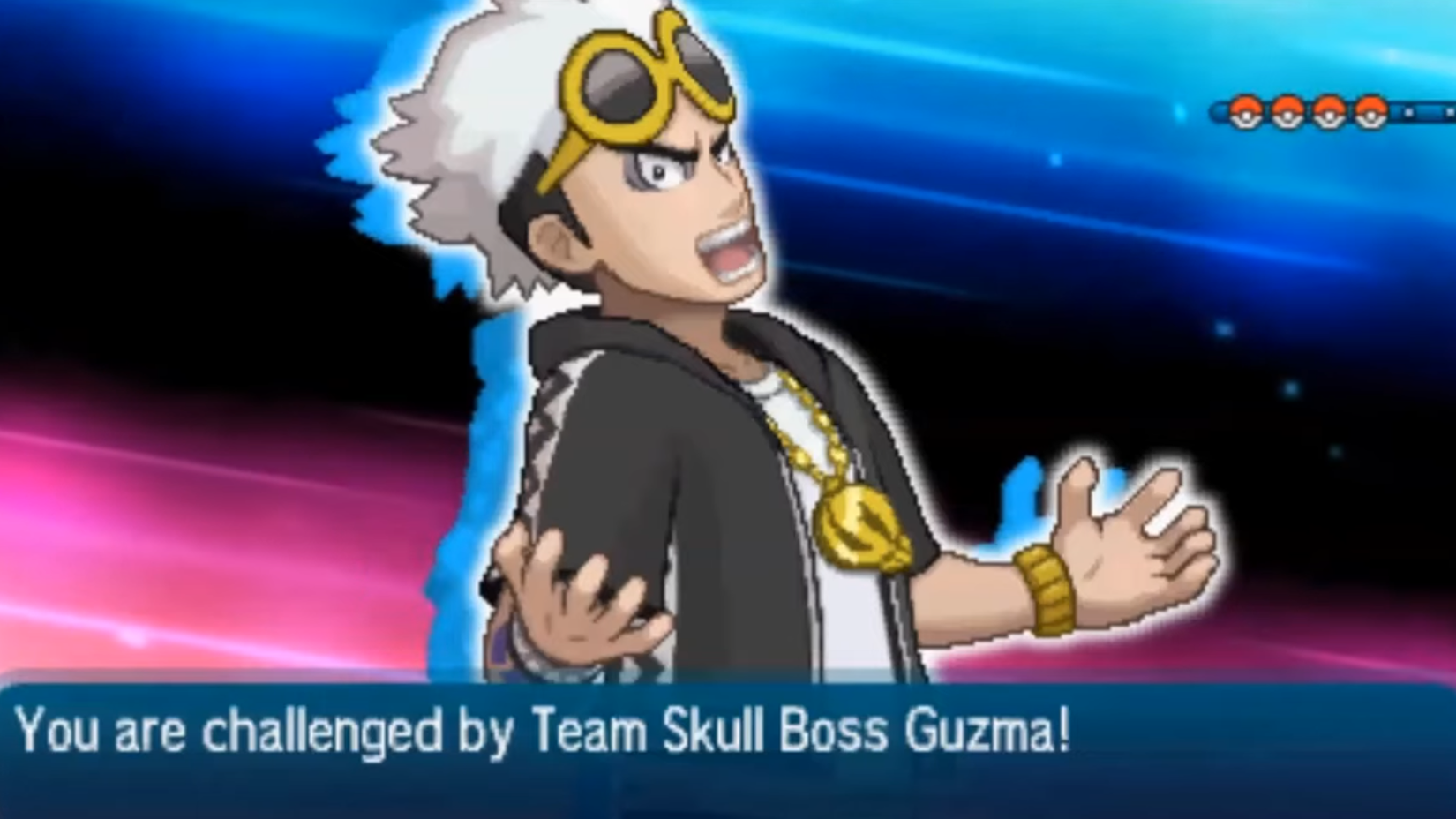 Pokemon Sun and Moon Guzma