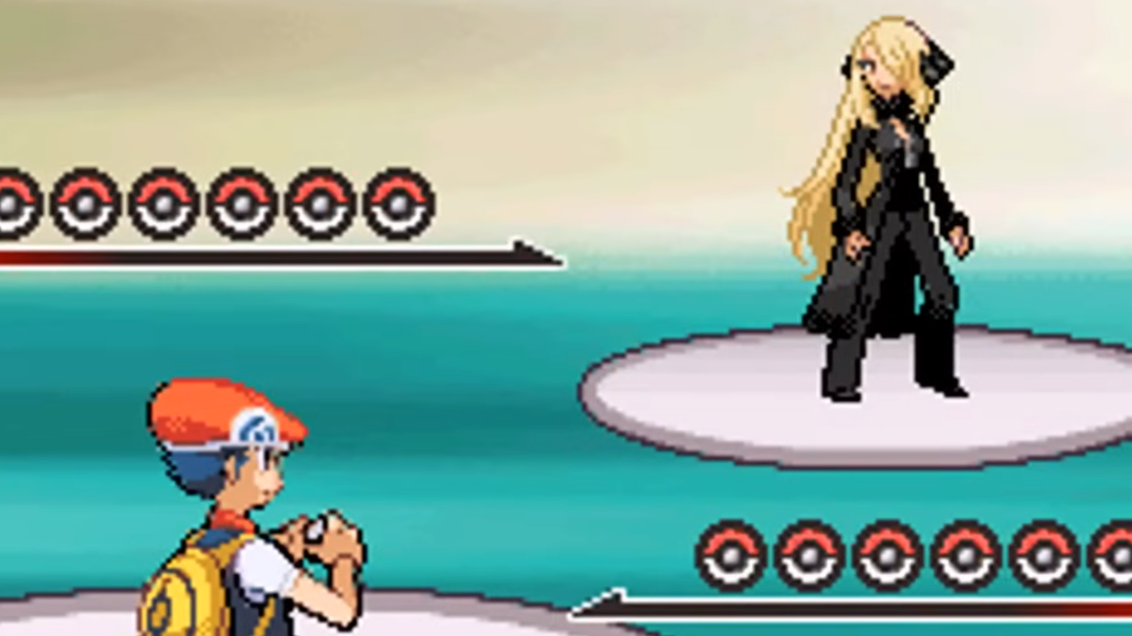 Pokemon Diamond Pearl Cynthia