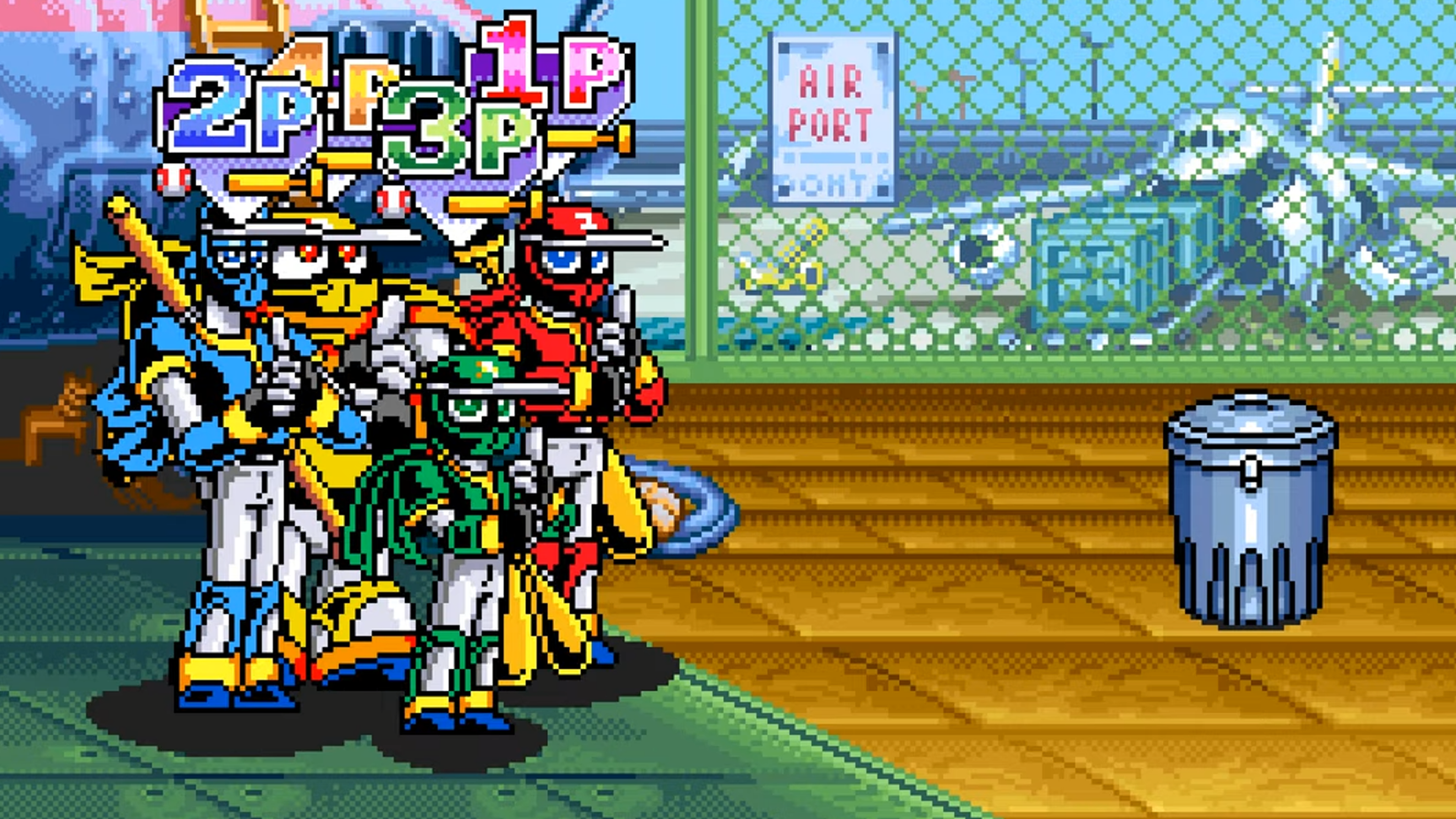 Ninja Baseball Bat Man characters