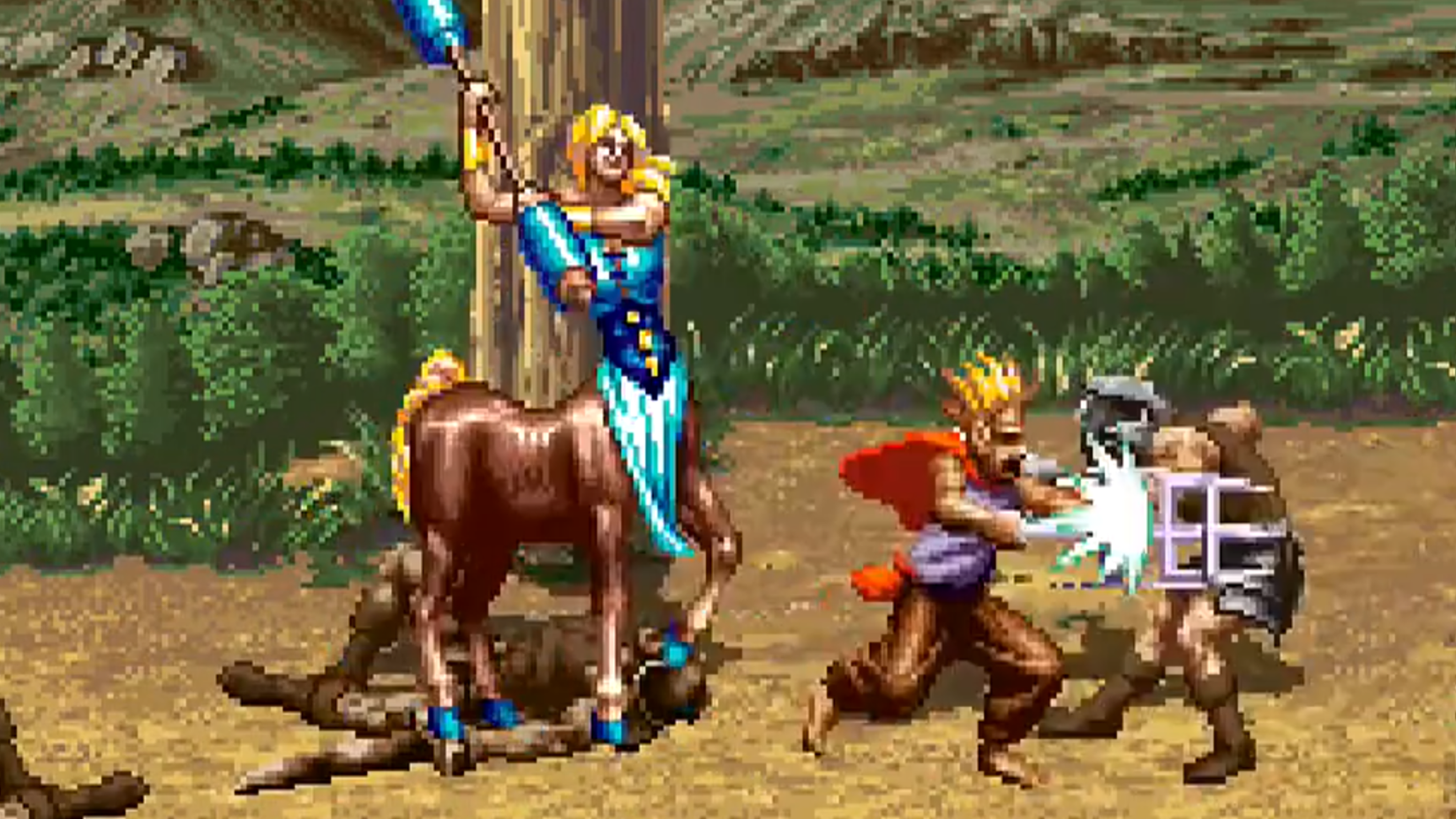 Golden Axe Revenge of Death Adder gameplay