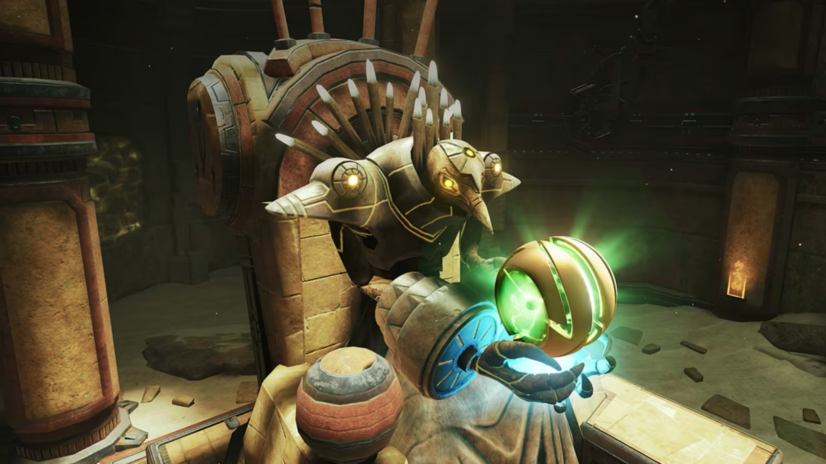 Metroid Prime Remastered Chozo Statue