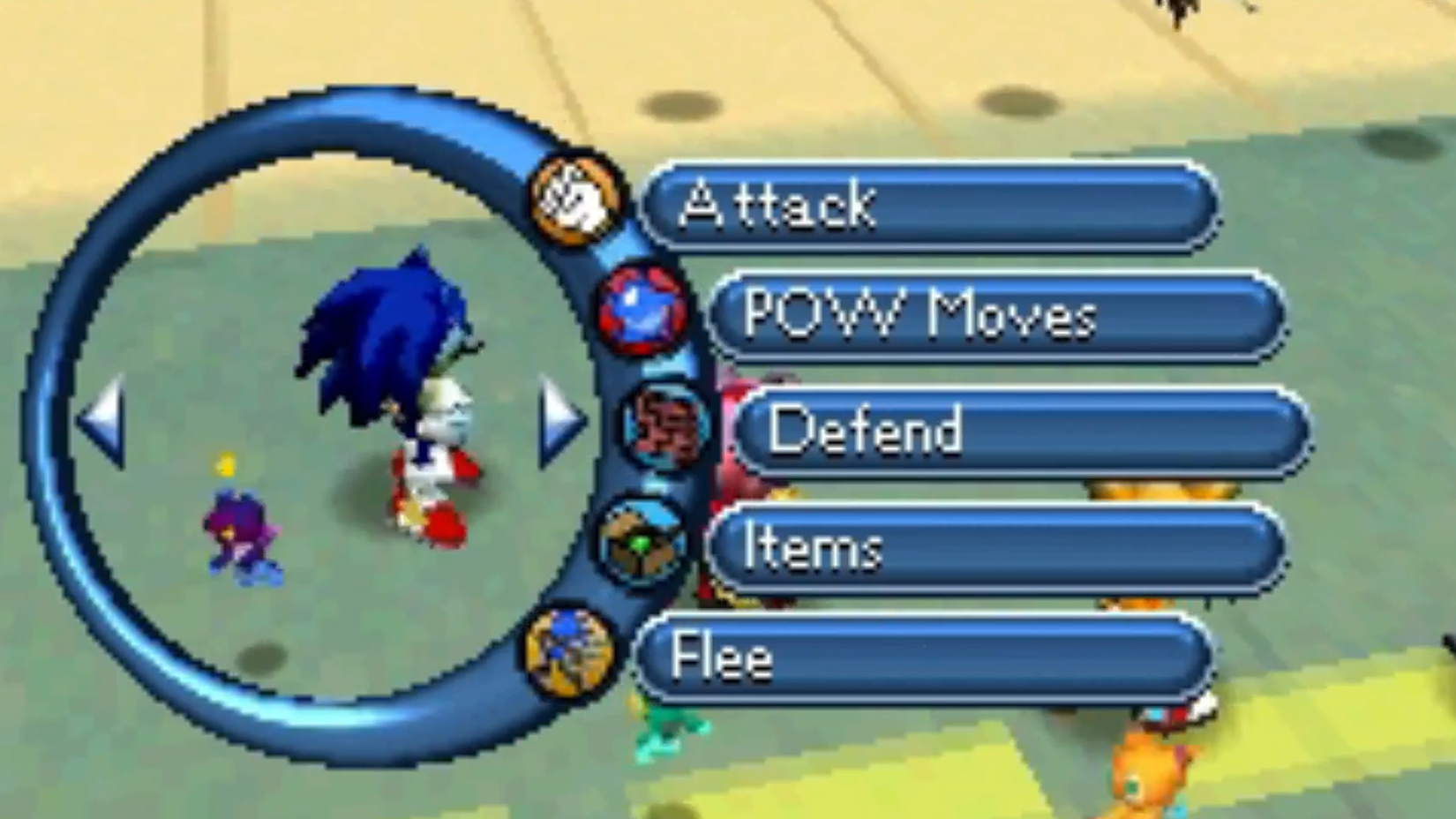 Sonic Chronicles gameplay