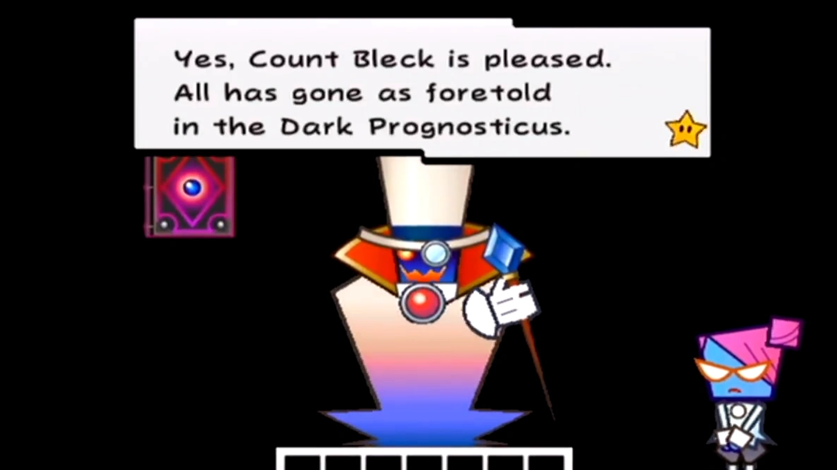 Super Paper Mario Count Bleck