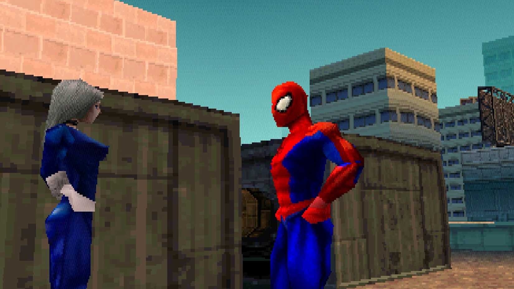 spidey and black cat