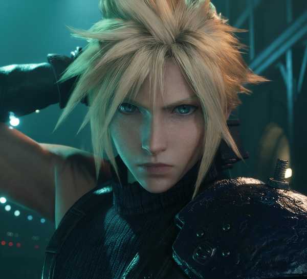 cloud taking out the buster sword