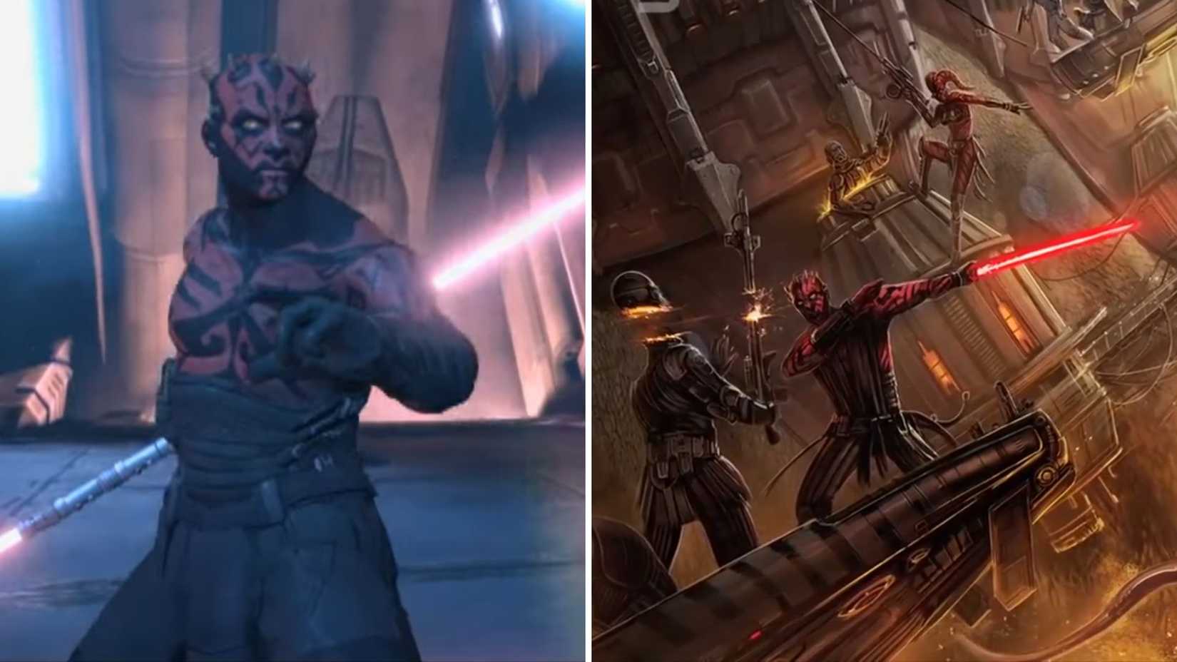 Star Wars Battle of the Sith Lords Darth Maul Video Game