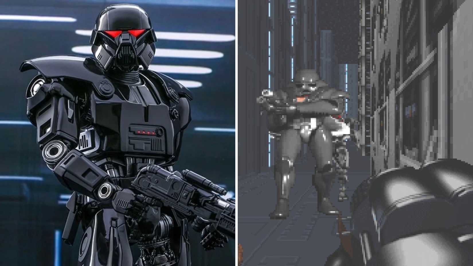 Star Wars Dark Trooper The Mandalorian Dark Forces