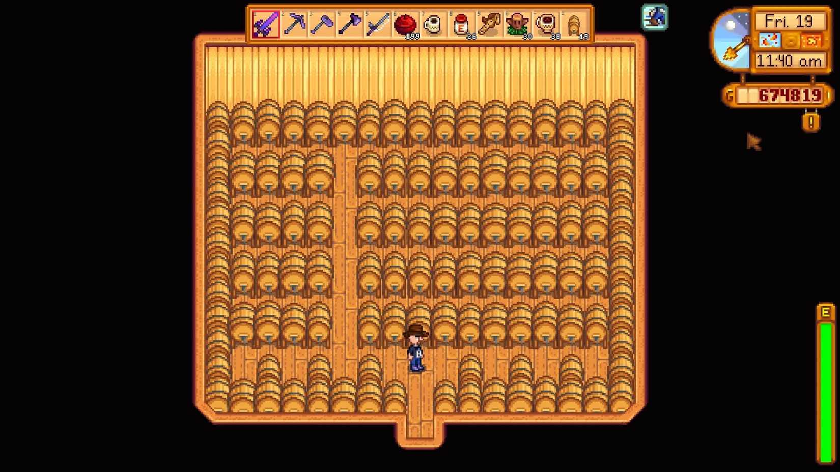stardew valley barrel gameplay