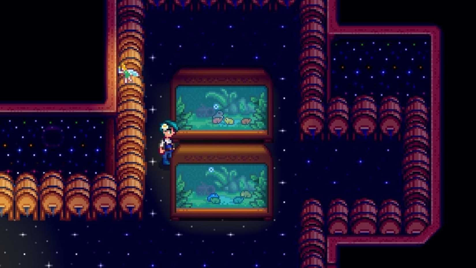 stardew valley aquarium frog