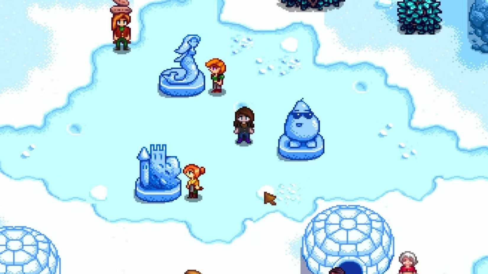 Stardew Valley Winter Ice Festival