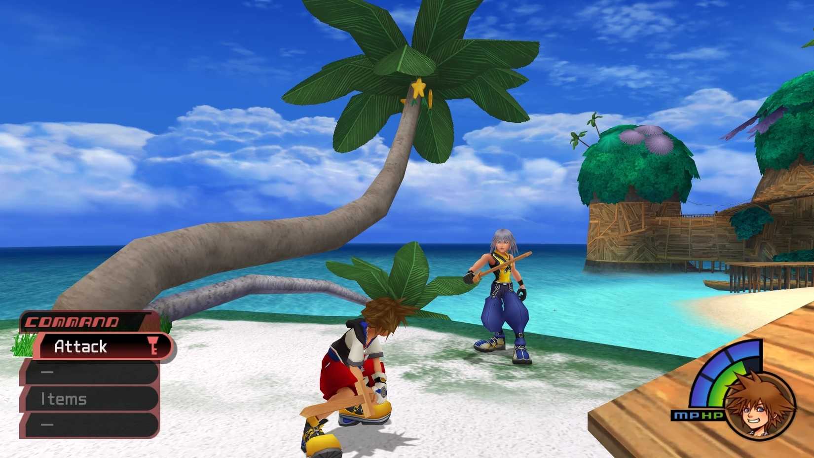 Kingdom Hearts Destiny Island Gameplay
