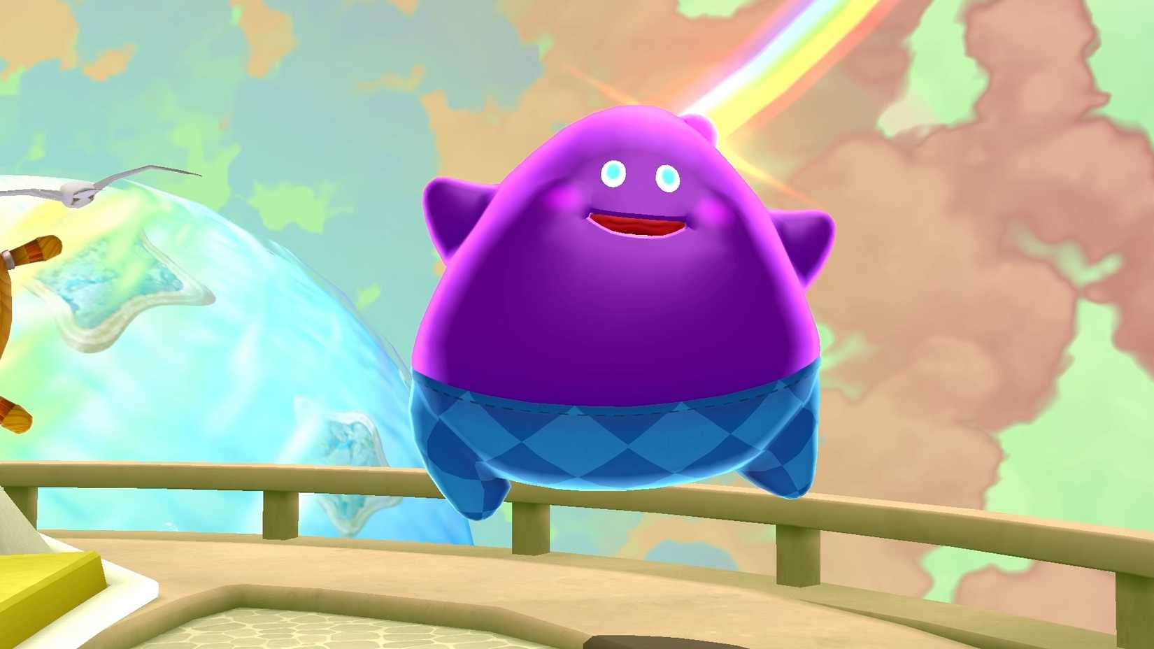 A screenshot of Lubba from Super Mario Galaxy 2.