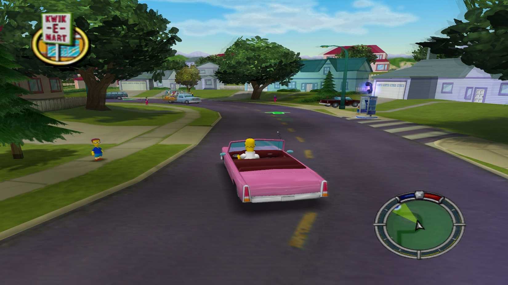 homer driving in springfield