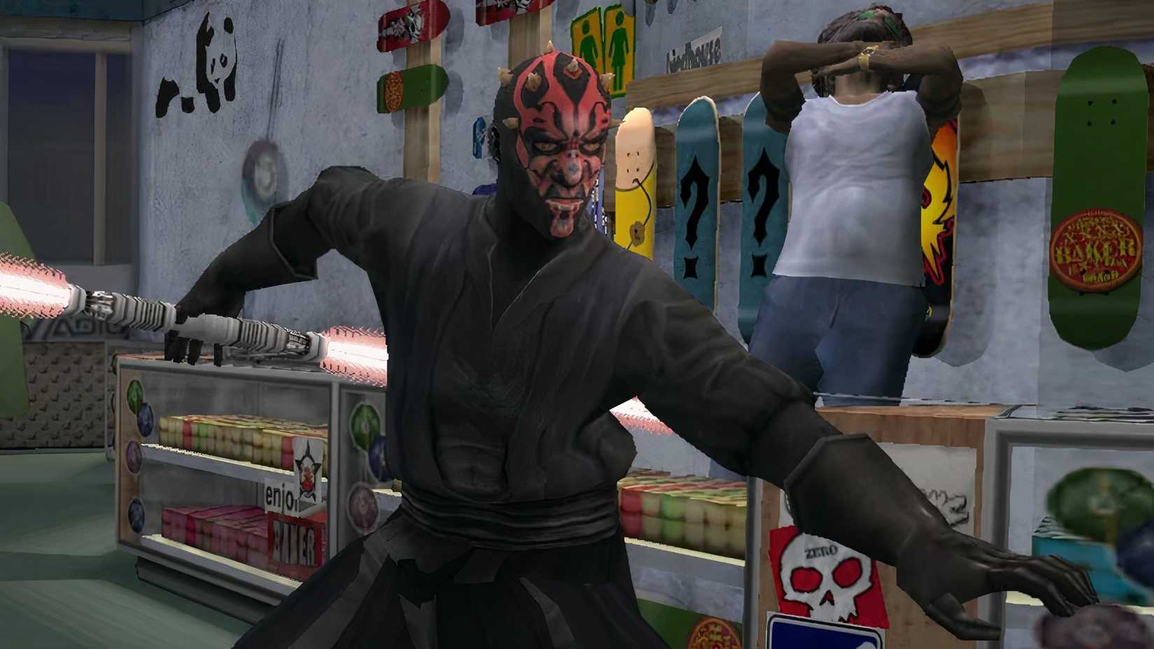 Tony Hawk's Pro Skater 3 Darth Maul