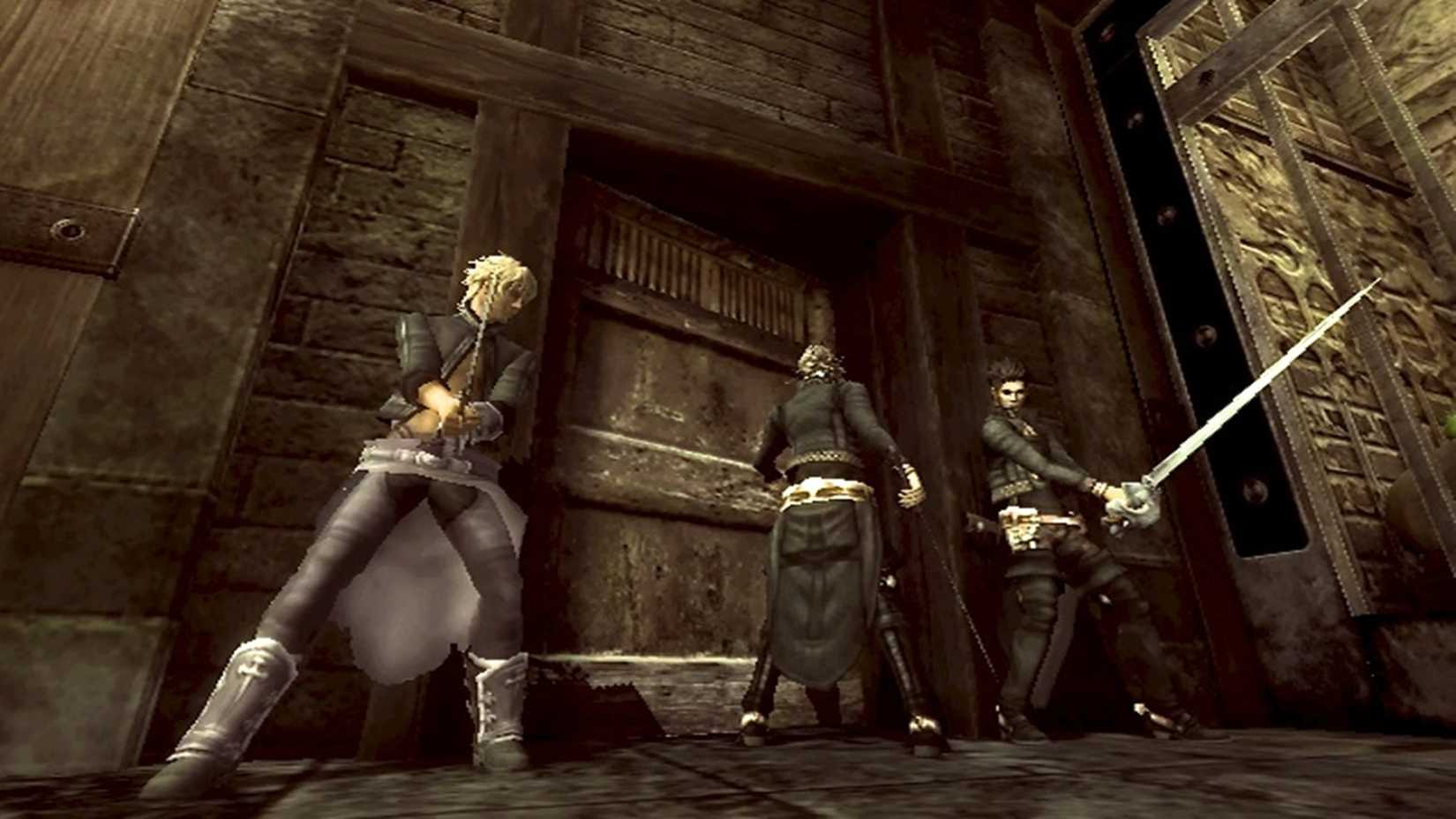 cutscene from the last story