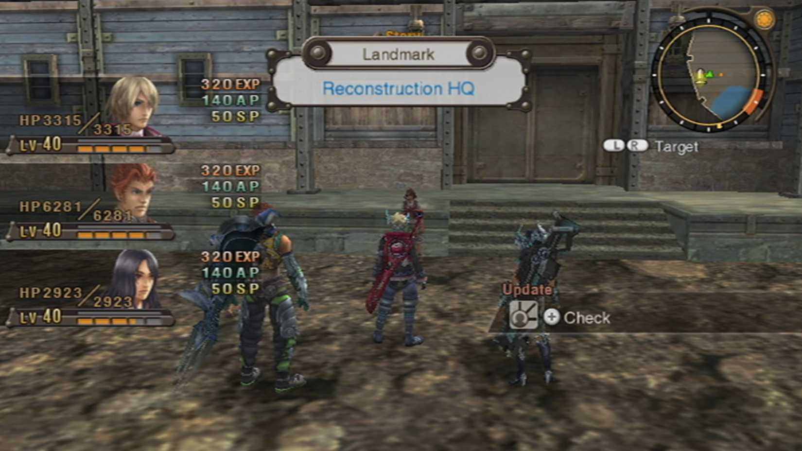 the party in xenoblade chronicles