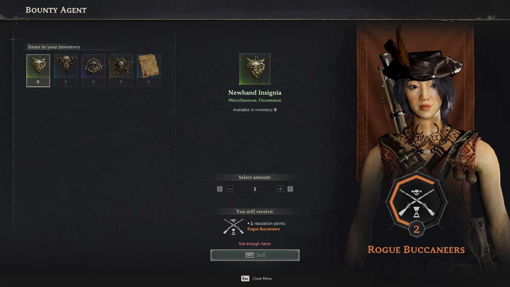 Windrose Buccaneers Bounty Agent