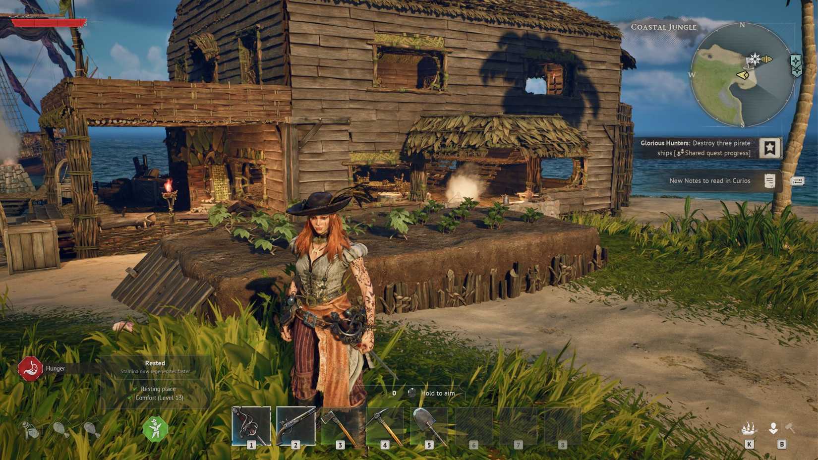 Windrose Farming Guide Player Near Farm