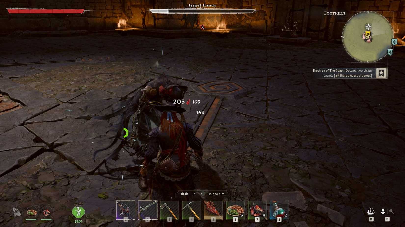 Windrose Israel Hands stunned