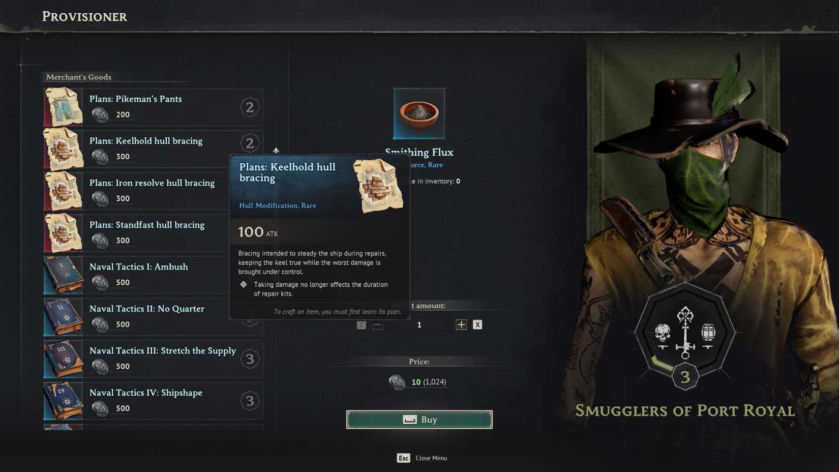 Windrose Keelhold Hull Brace