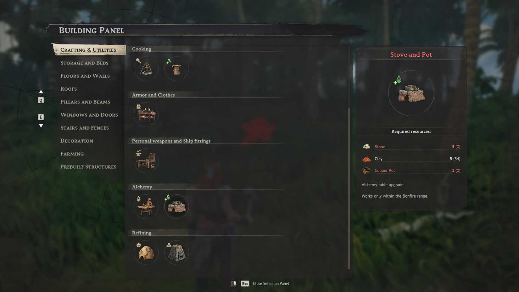 Windrose Player Crafting With Clay