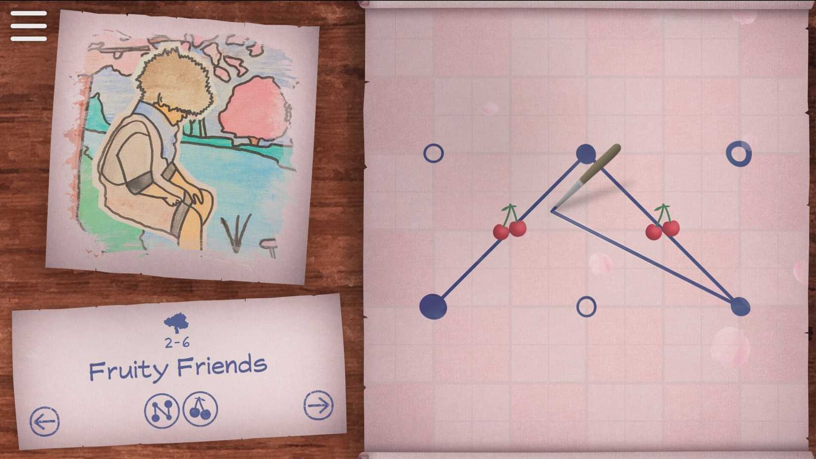 Ink Strings Gameplay