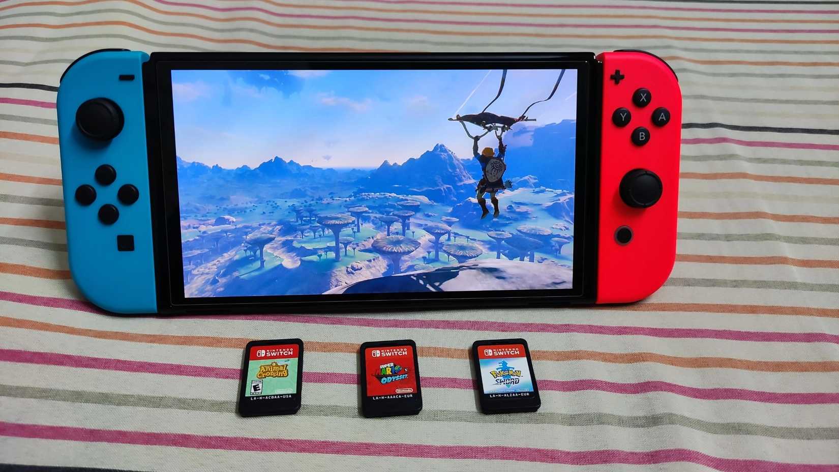 Nintendo Switch with Games