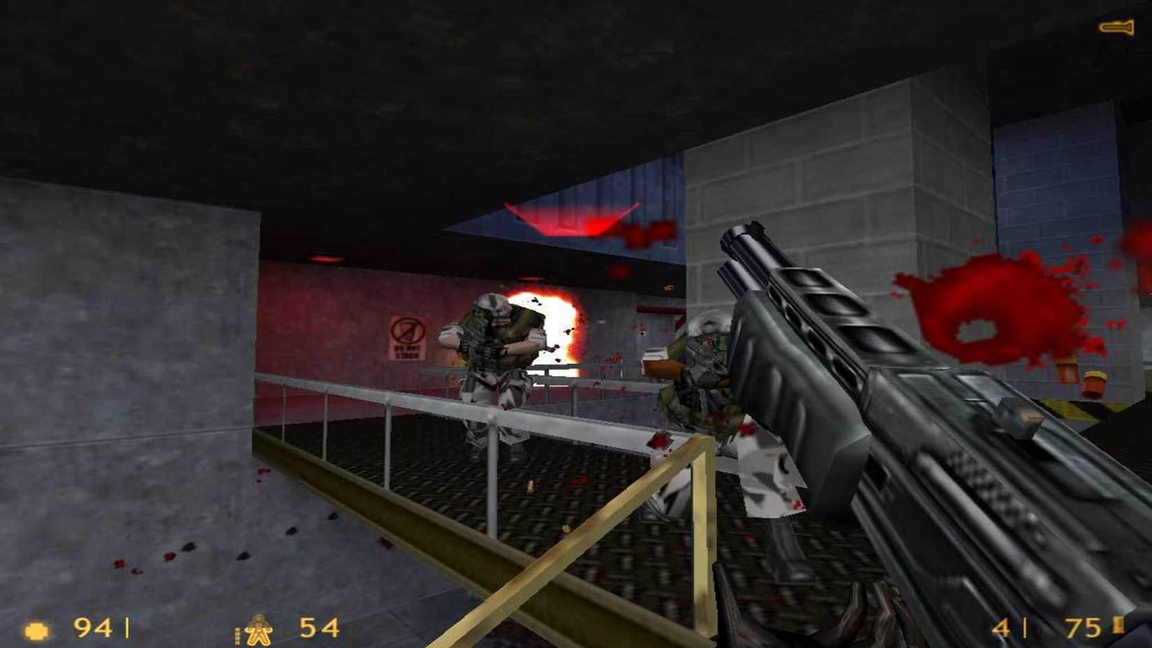 gordon fighting against hecu soldiers