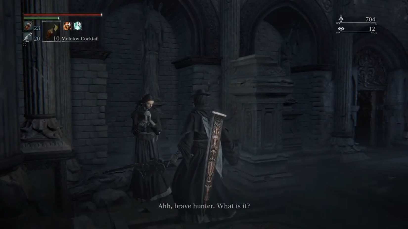 Bloodborne Adella in Church