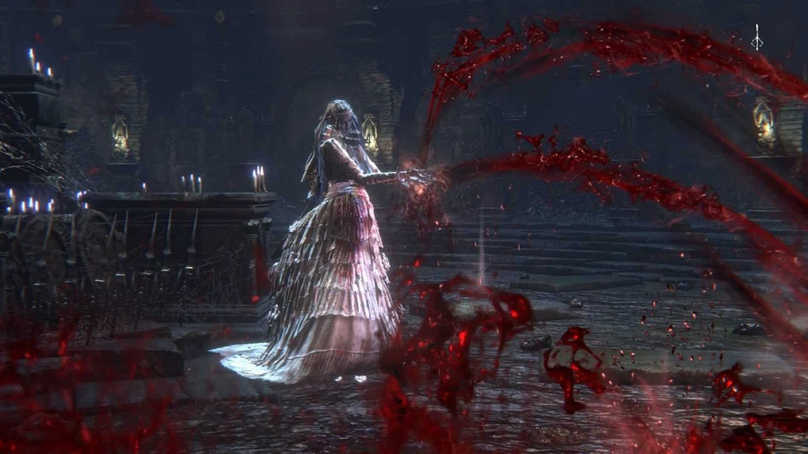 Bloodborne Queen Yharnam Fight