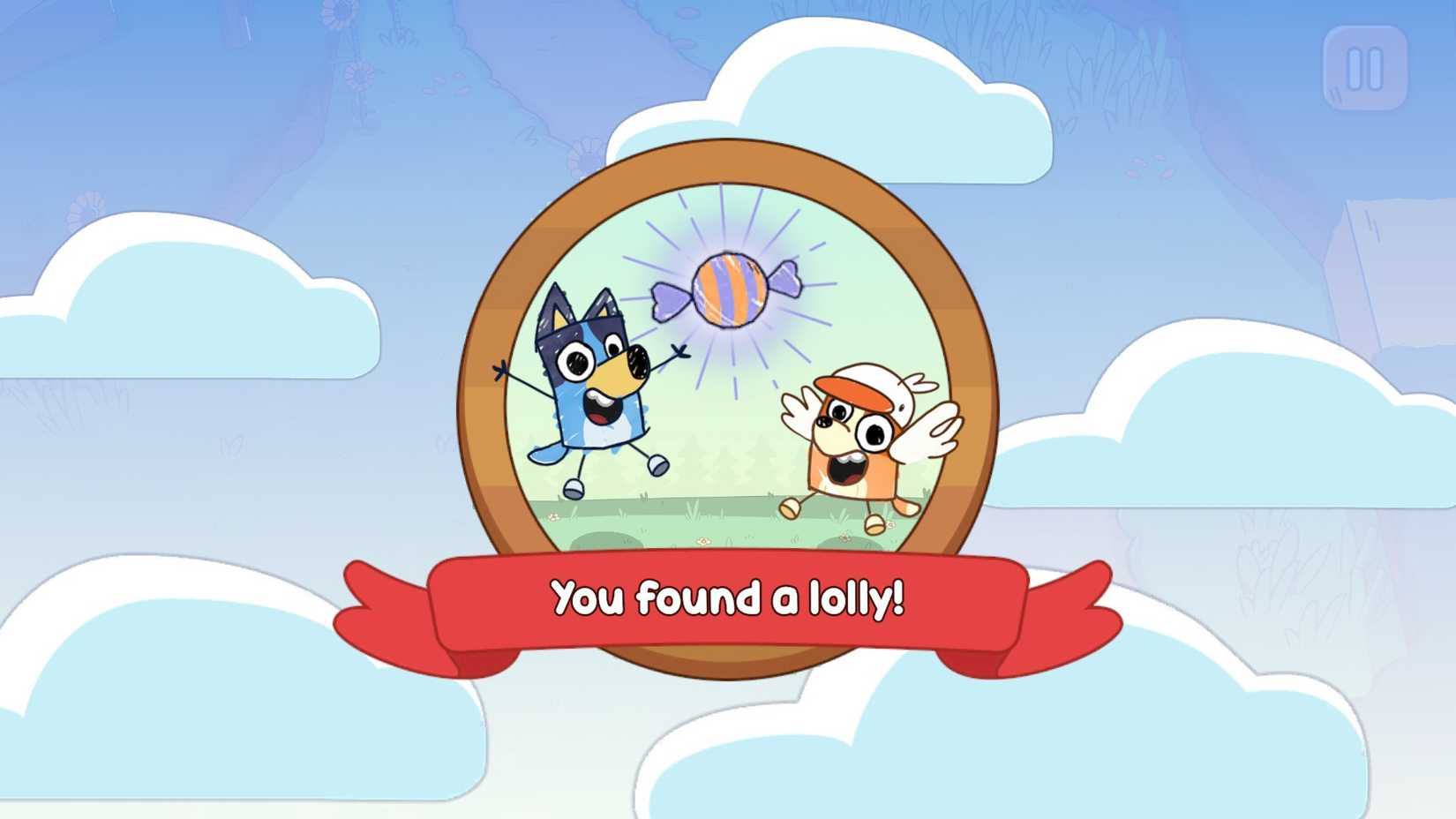 Bluey's Quest for the Gold Pen Meadow World Lolly