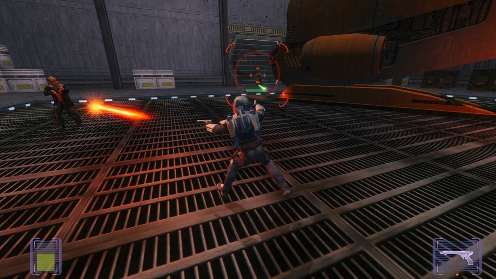 jango fighting two enemies