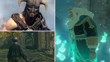 Breath of the Wild King, Skyrim Dragonborn, and Elden Ring Tarnished