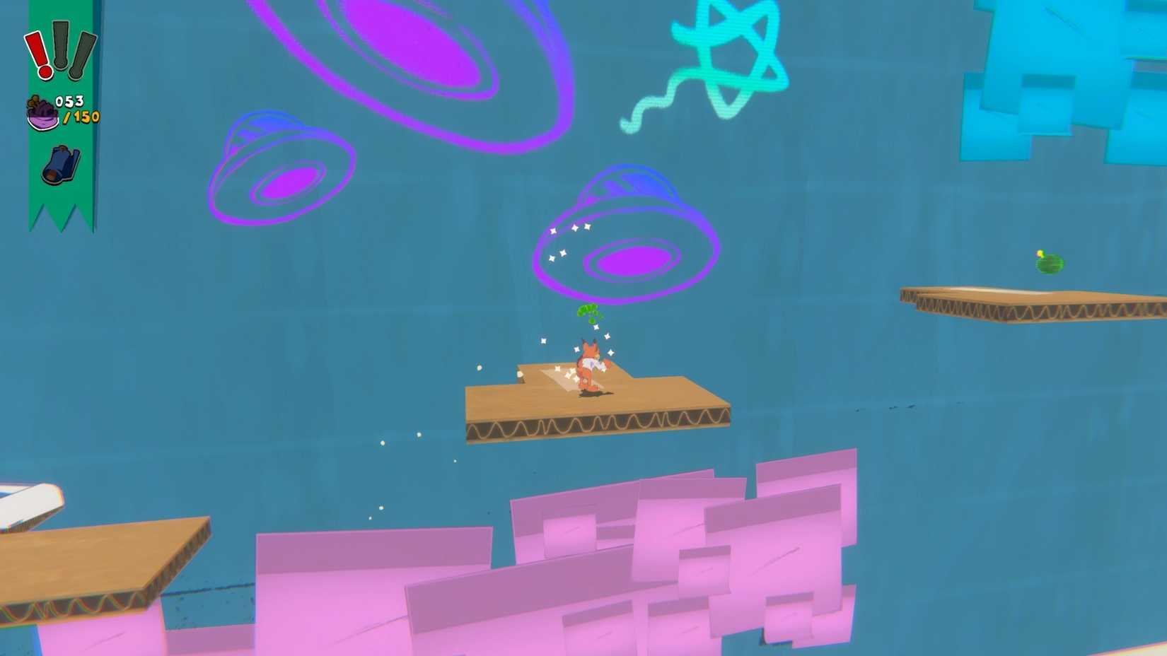 Bubsy 4D platform