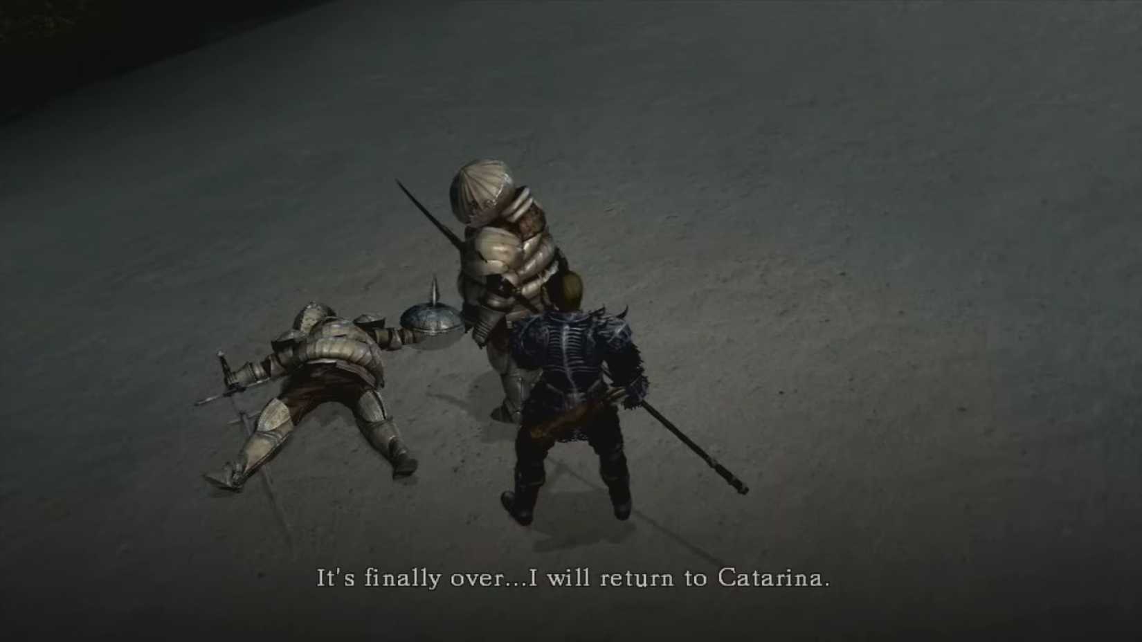 Dark Souls Siegmeyer Dead in Ash Lake