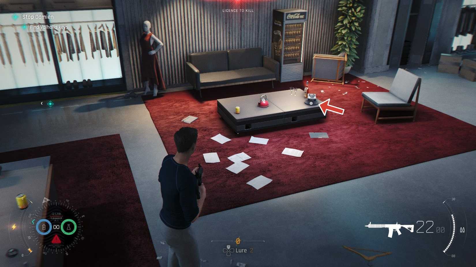 Dashboard toy Memento Location 007 First Light