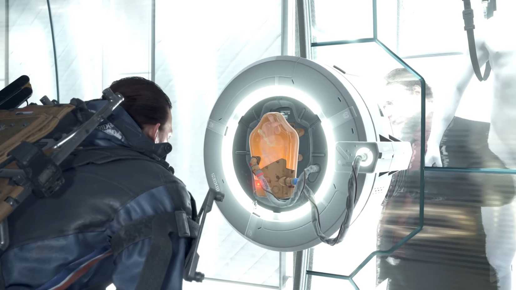 death stranding baby in pod