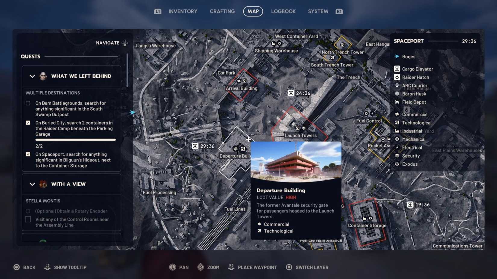 Departure Building Location ARC Raiders