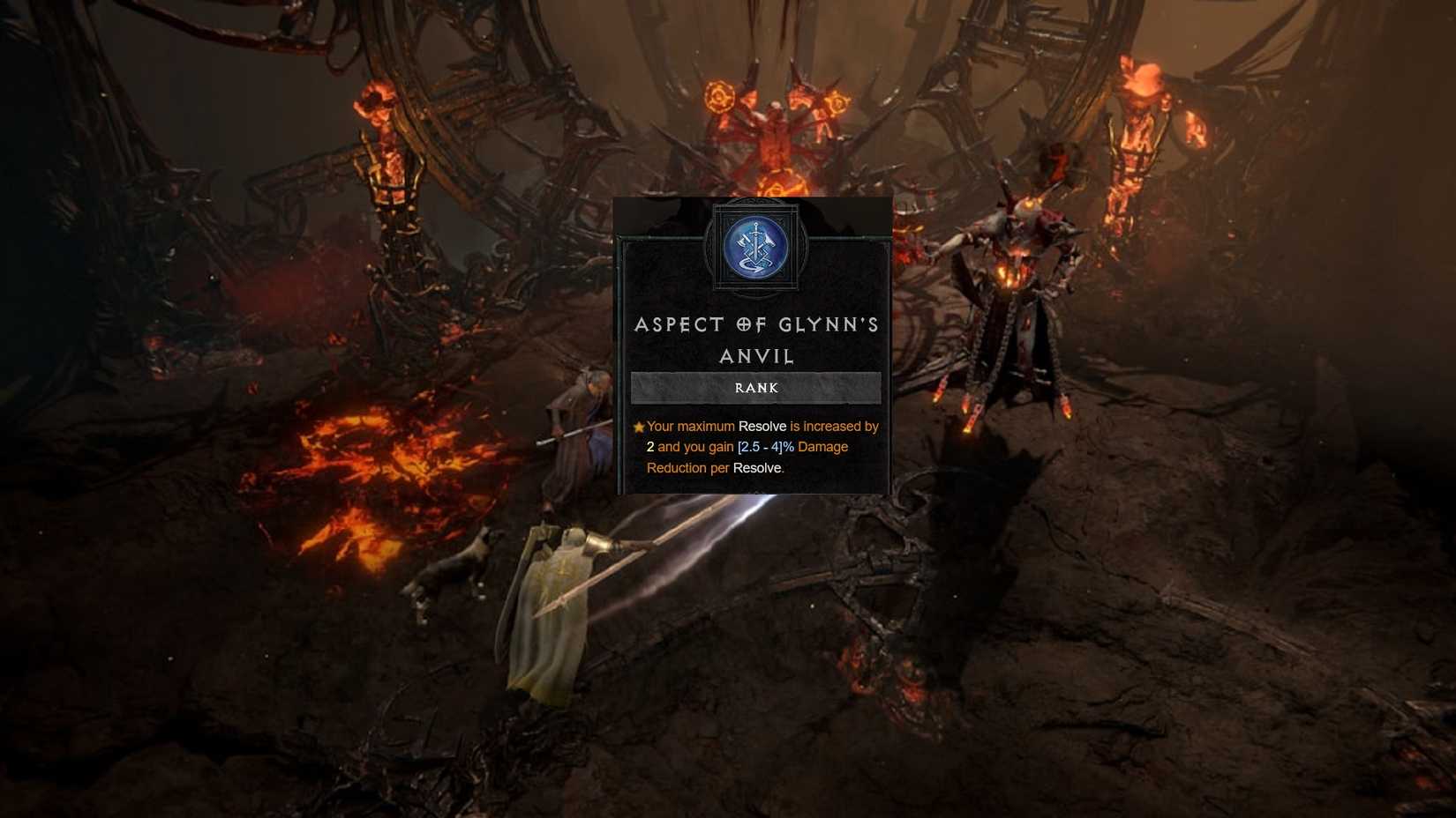 Diablo 4 Aspect of Glynn Anvil