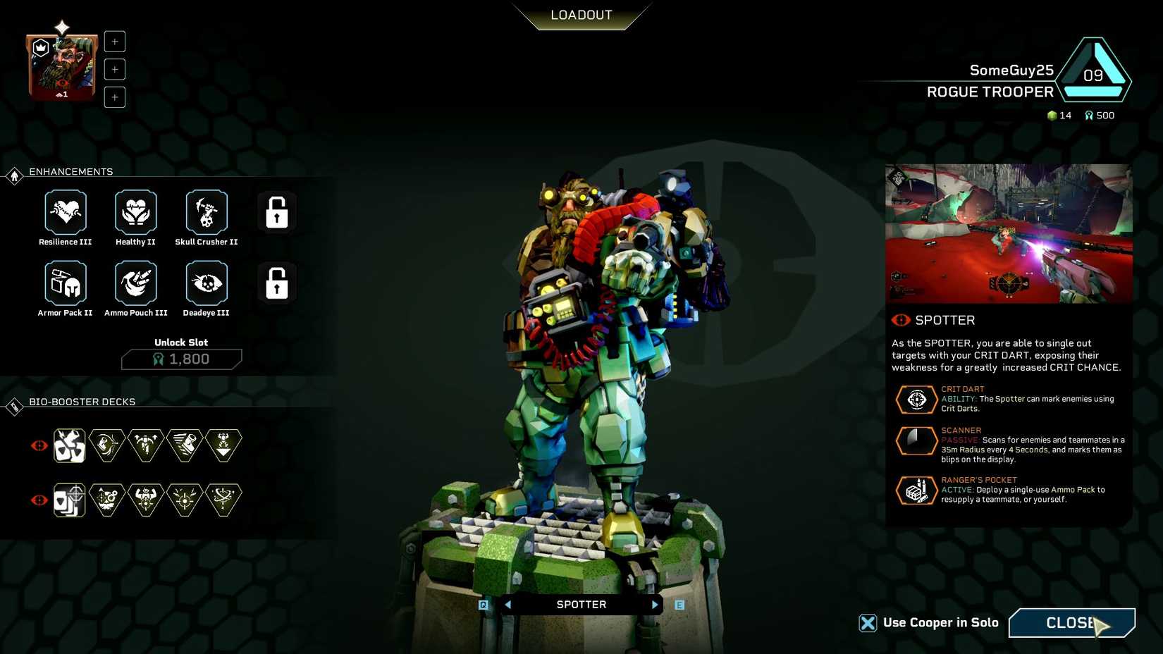 Deep Rock Galactic: Rogue Core: Spotter Class Guide (Best Upgrades, Weapons, and Enhancements)