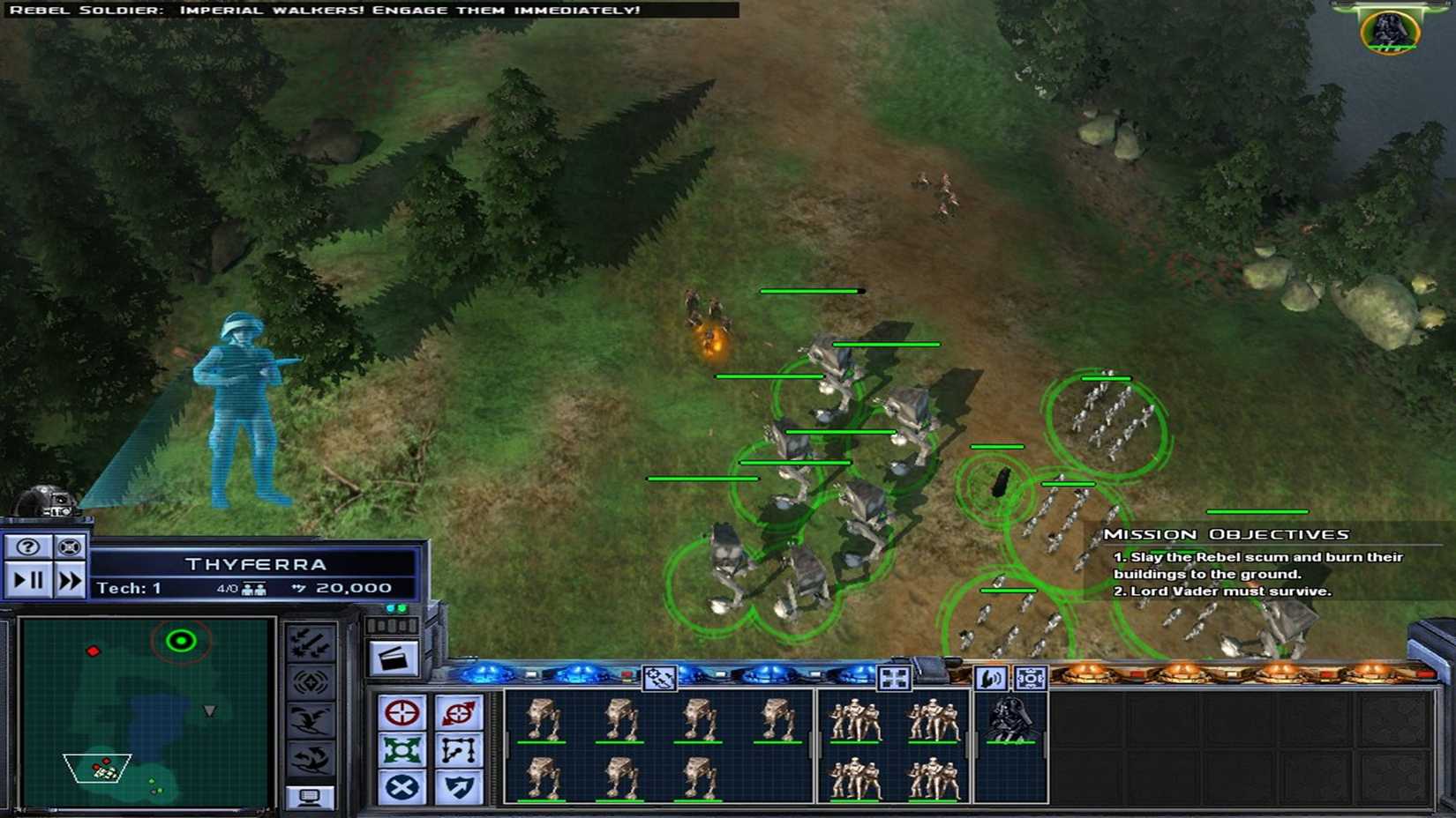 a skirmish in empire at war