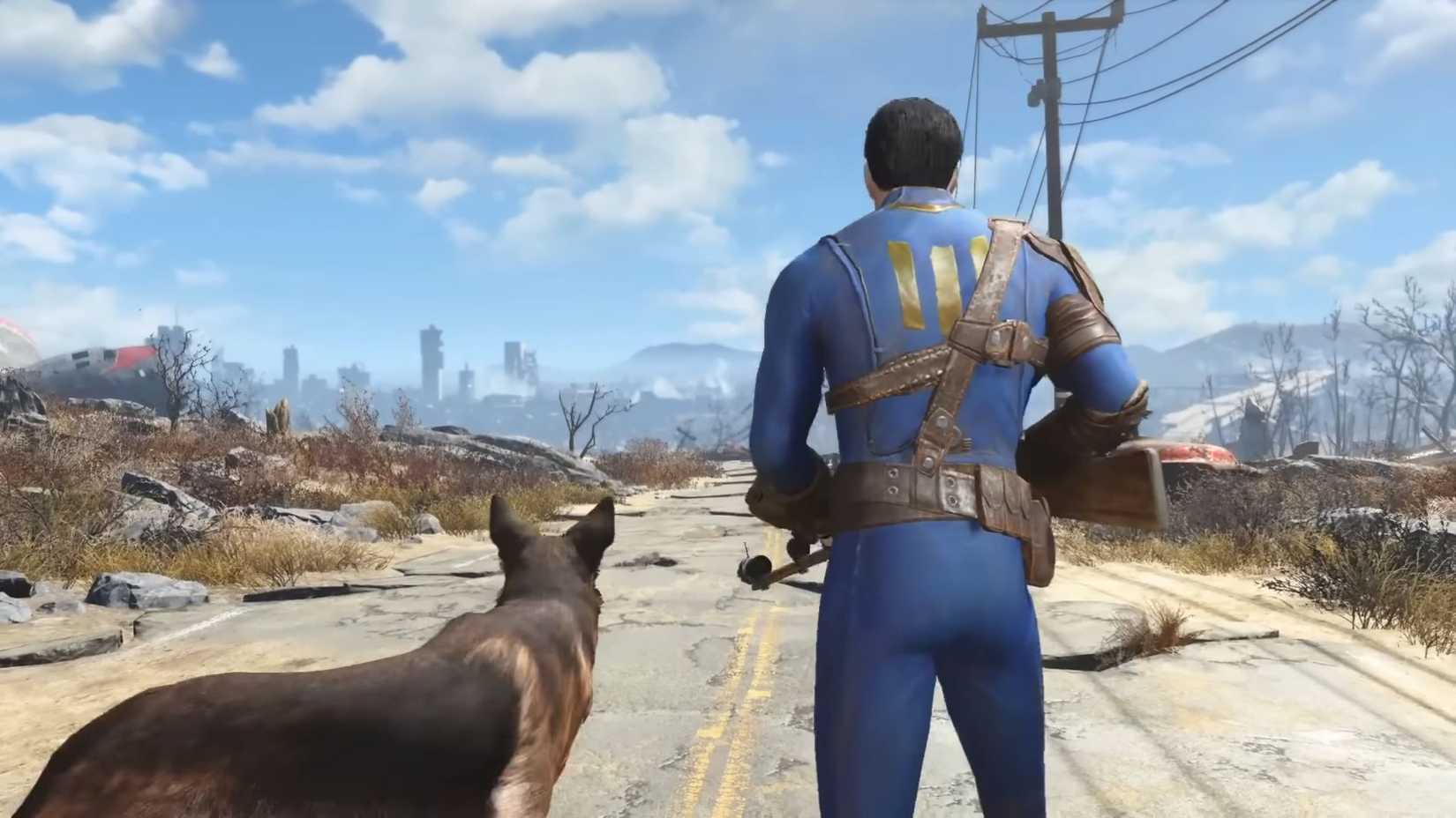 Fallout 4 lone wanderer and dogmeat