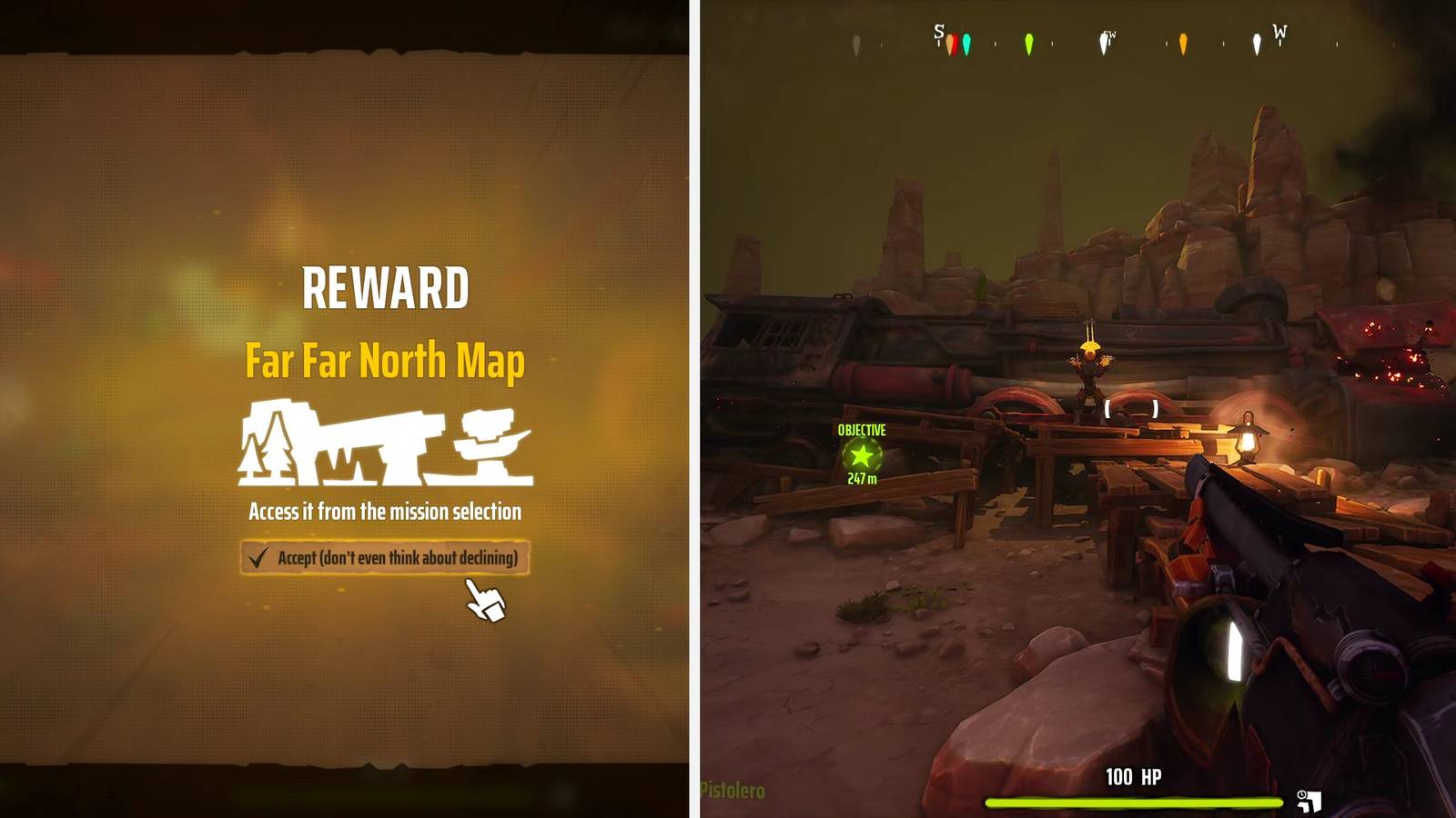 All Train Wreck Locations in Far Far West