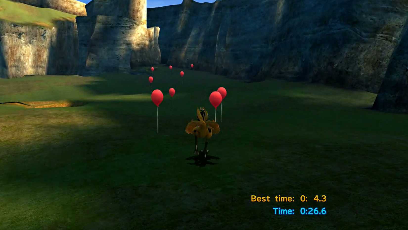 Final Fantasy 10 Chocobo Race