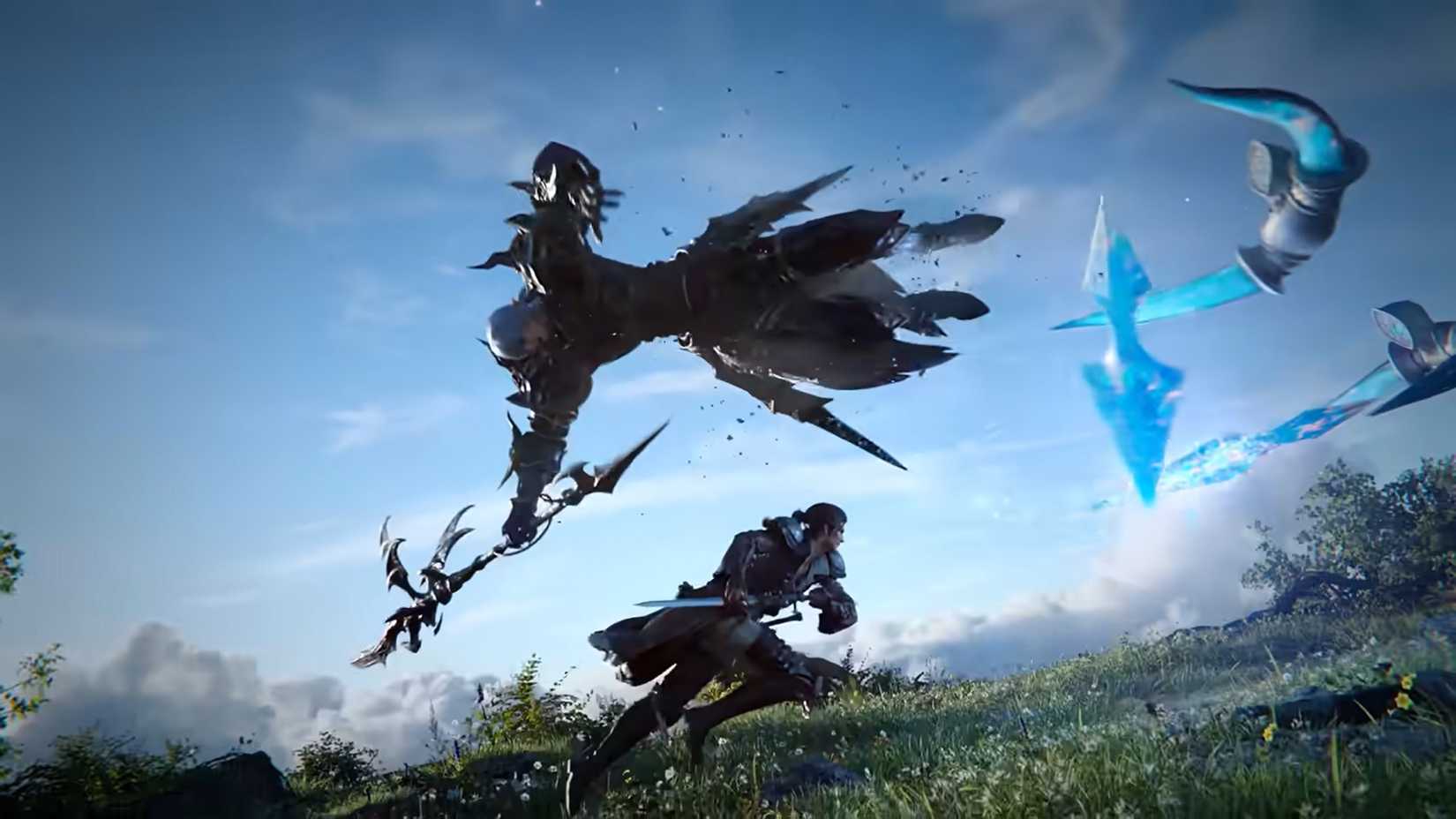 Final Fantasy 14 Evercold Estinien Kick