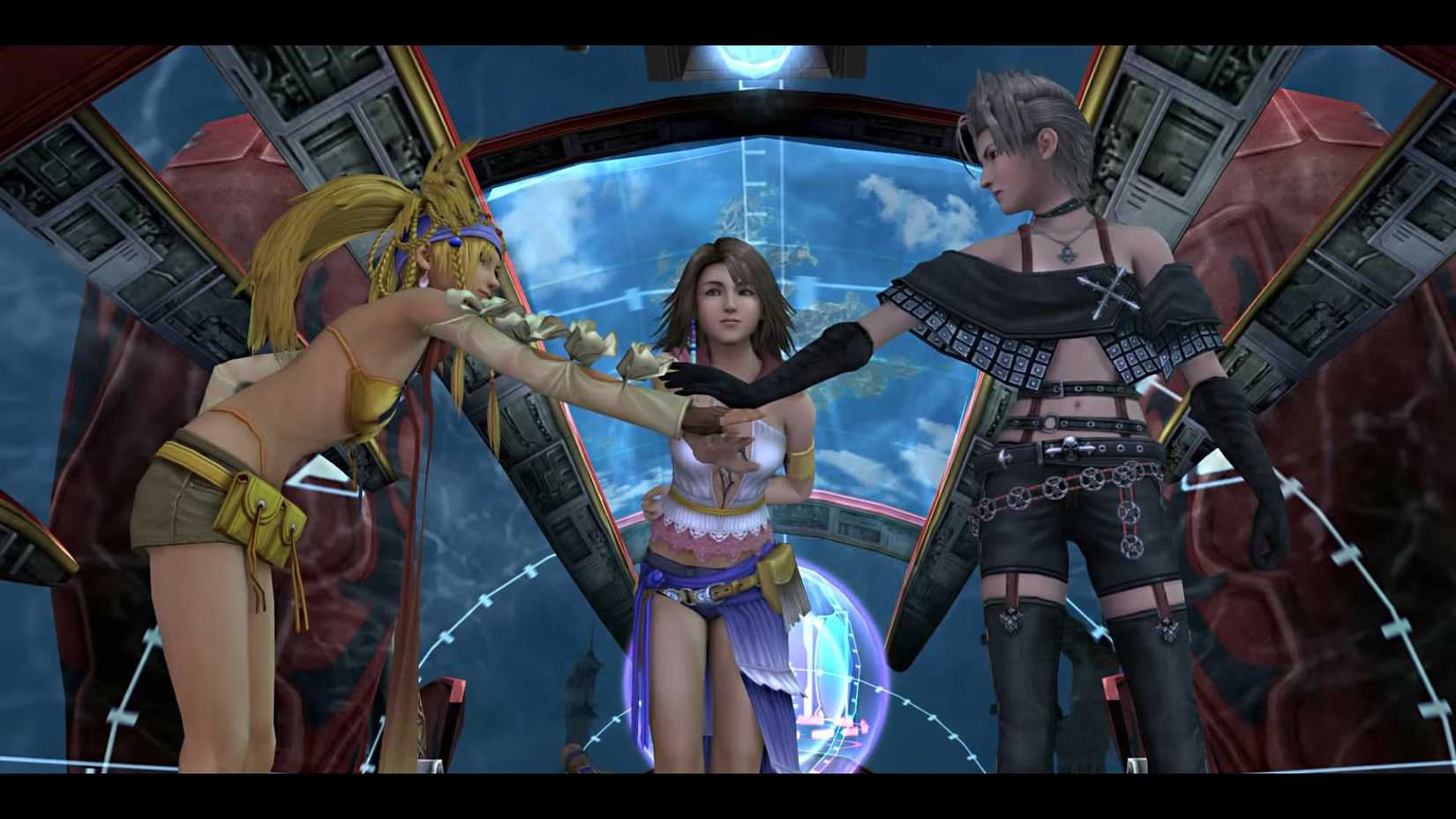 Final Fantasy X-2 Protagonists Trio (1)